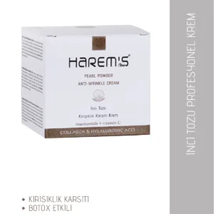 Harems Profesyonel İnci Tozu Krem 50 ml